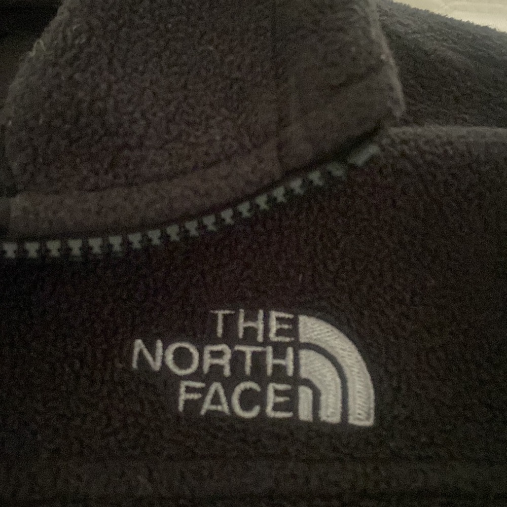 North Face Women’s black zip up - Picture 3 of 5